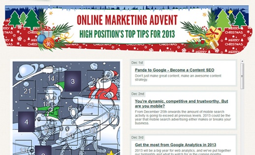 Online Marketing Advent
